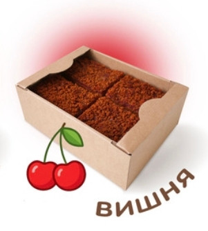 №3 Пряник 1кг с фруктовой начинкой Вишня в Коврове